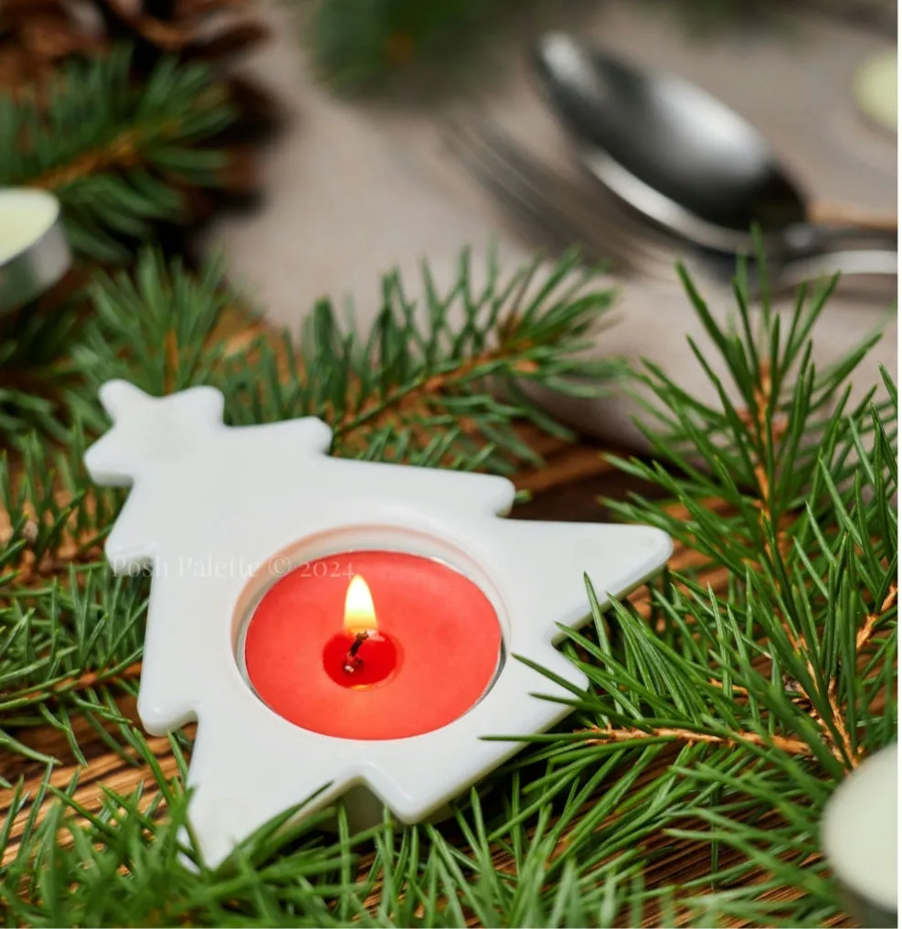 Glow Pine (Tea light holder)