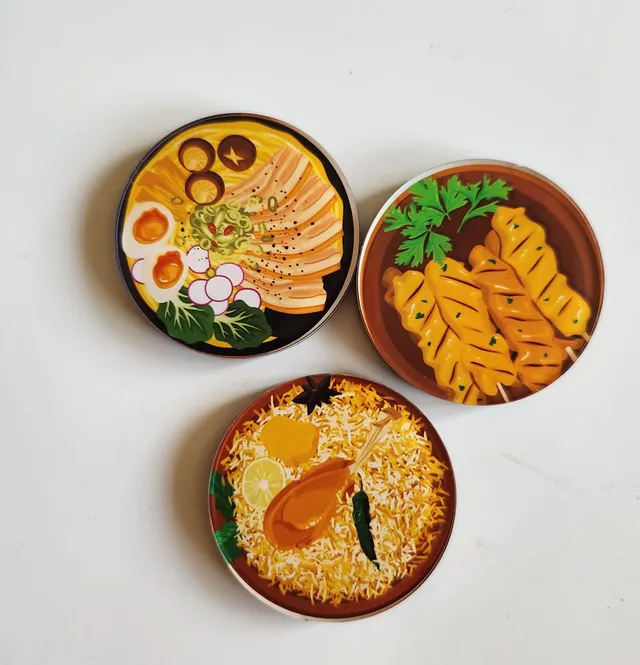 Foodie Magnets (Set of 3)
